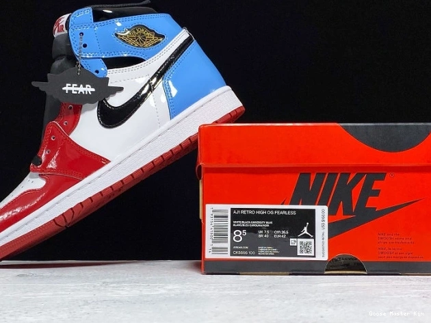 Fearless Air Jordan OG Retro 1 CK5666-100 High 0816